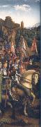 Jan Van Eyck The Ghent Altarpiece: Knights of Christ oil painting artist